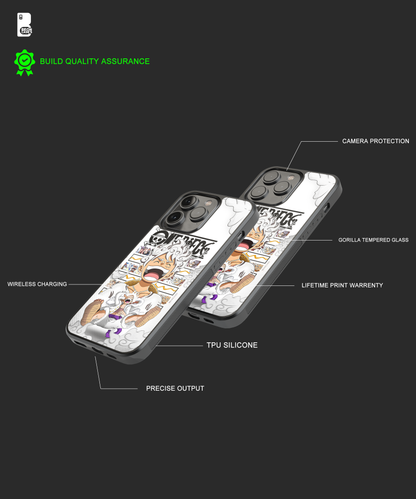 Luffy Gear 5 One Piece |Phone Cover | Glass Case