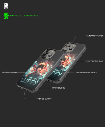 Monkey d Luffy |Phone Cover | Glass Case