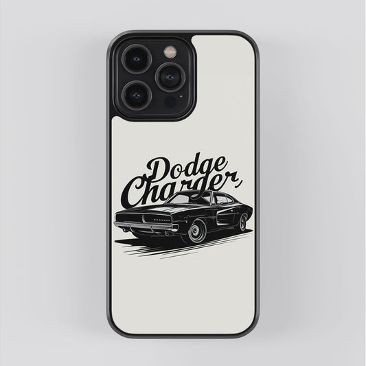 Vintage Car Glass Phone Case