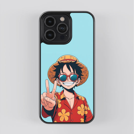 Cool Anime Glass Phone Case