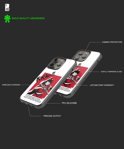 Luffy Gear 5 One Piece |Phone Cover | Glass Case