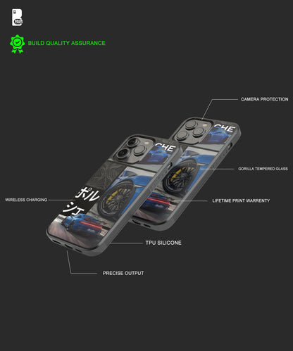 Porsche |Phone Cover | Glass Case |