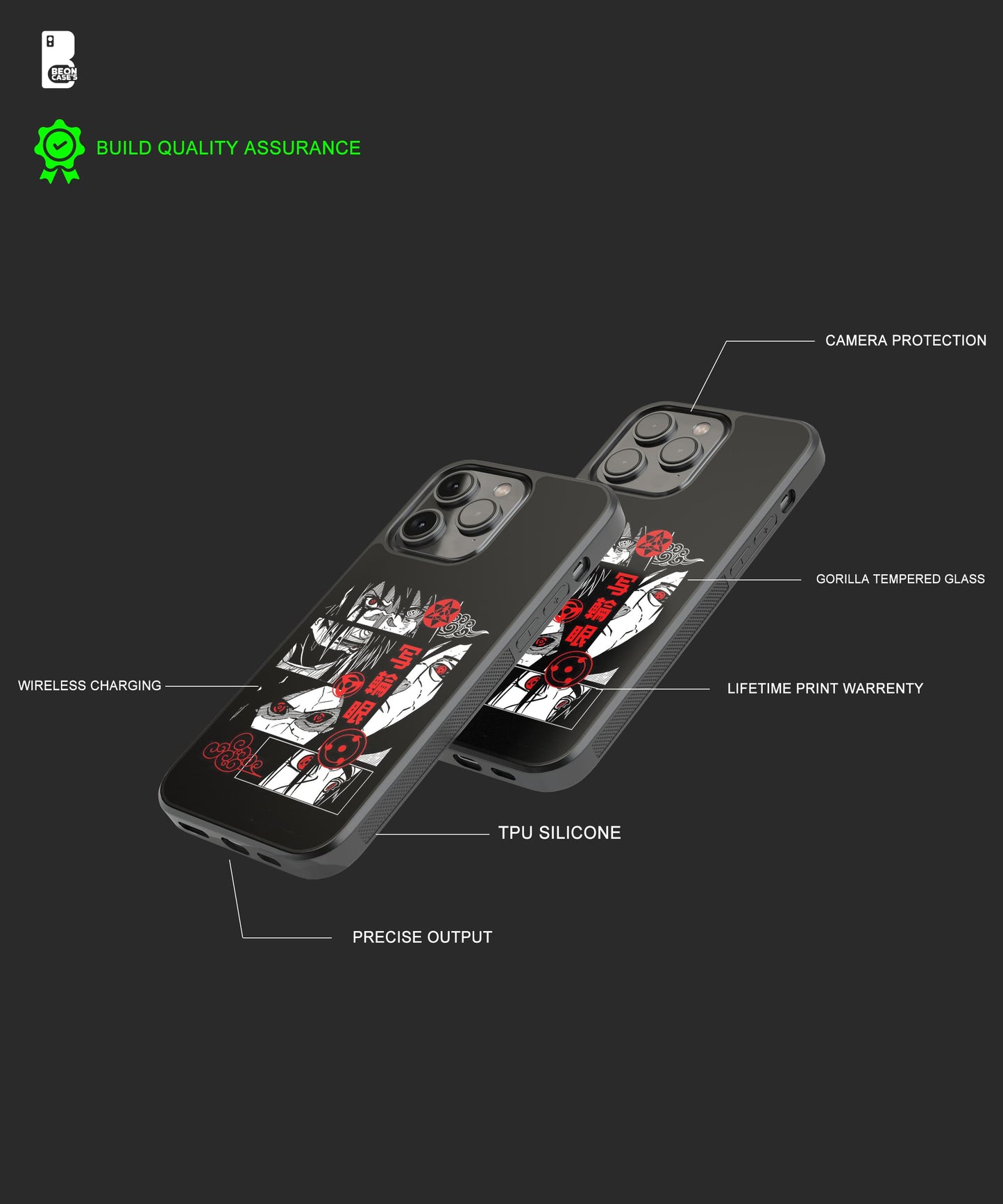 Naruto |Phone Cover | Glass Case