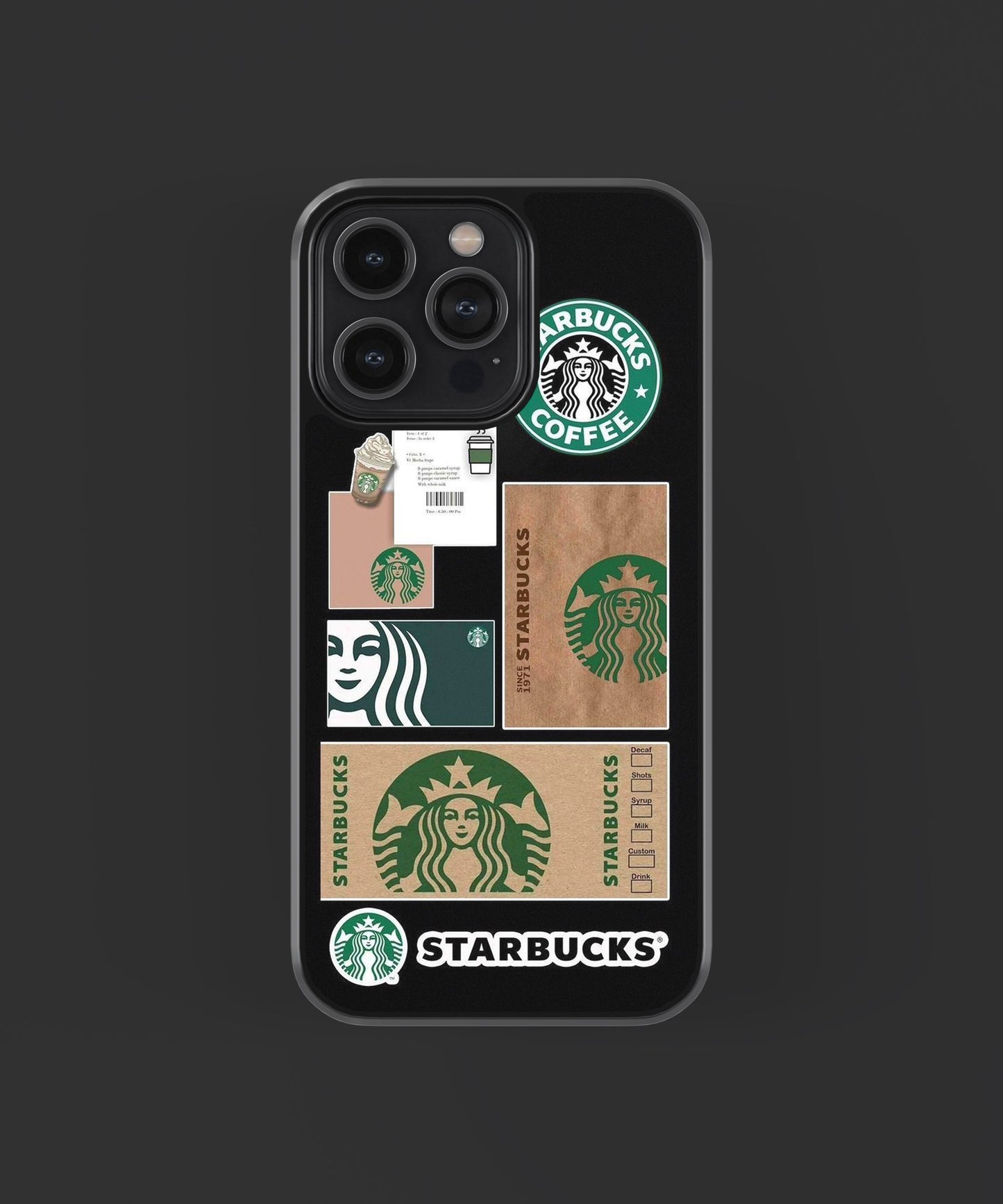 Starbucks |Phone Cover | Glass Case